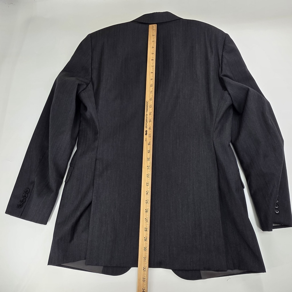 Quiet Luxury Hickey Freeman Herringbone Suit Men’s 42L USA Tailored - Picture 15 of 16